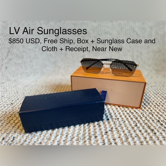 Louis Vuitton LV Air Sunglasses - Picture 1 of 1